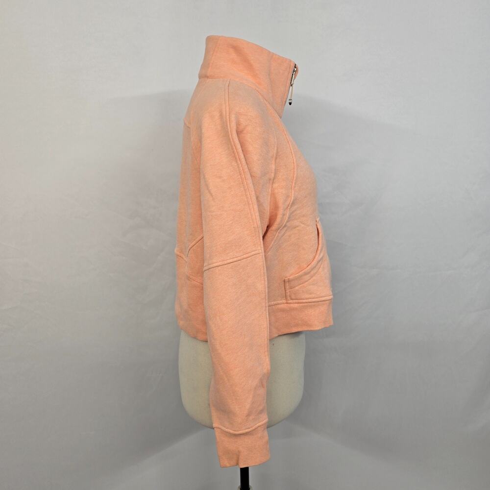 Lululemon Scuba Oversized Funnel Neck Half Zip Women's M / L Rock Melon - Picture 5 of 12